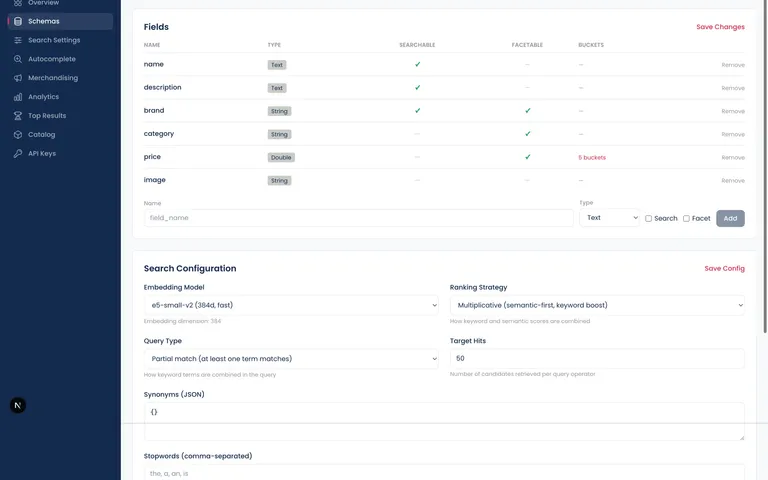 Clevora Personalized Semantic Search in Vespa